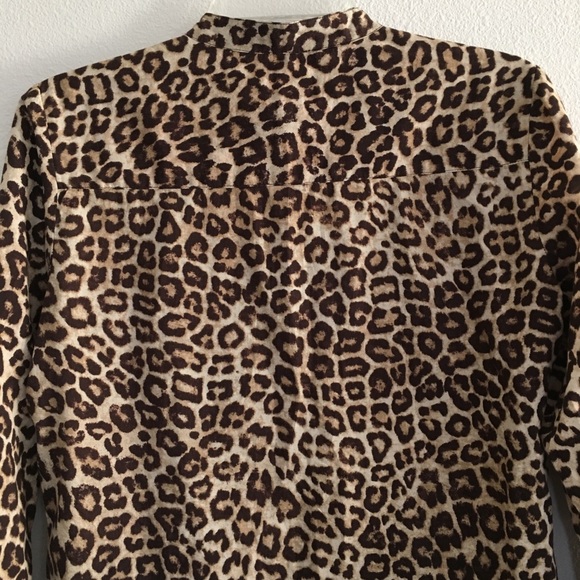 chicos leopard blouse